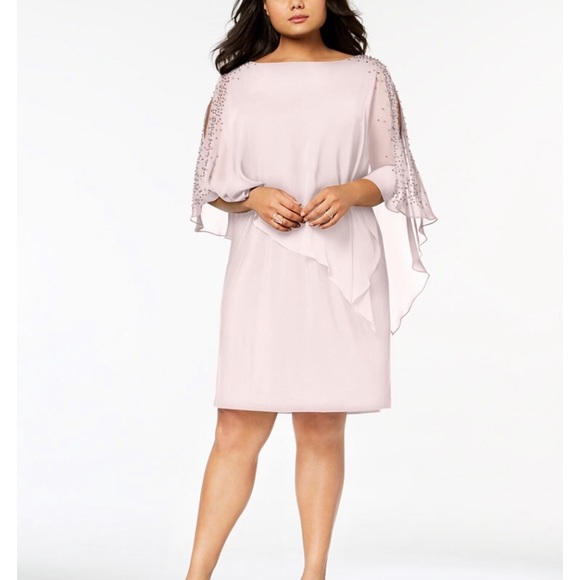 xscape beaded cocktail dress